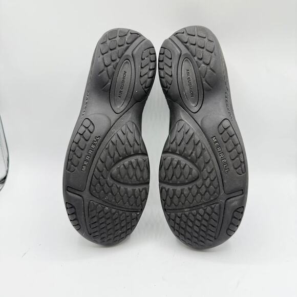 Merrell Fur Lined Black Slip-on Clogs Moc Womens 8 Encore Ice Smooth - Picture 10 of 11